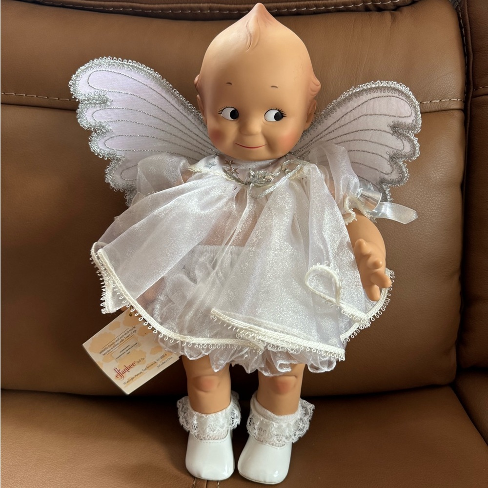 Vintage ‘99 Kewpie Angel Millennium 16” Guardian Angel
